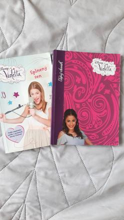 2x kniha violetta,
