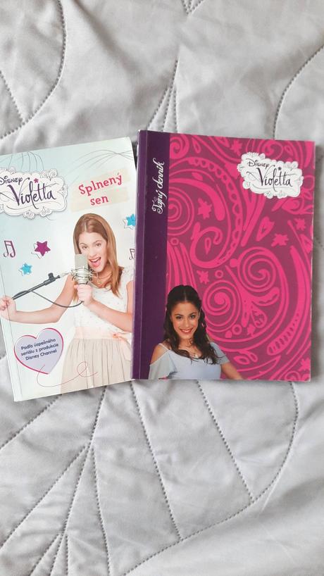 2x kniha violetta, 