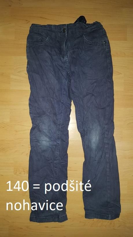 Podšité nohavice, 140
