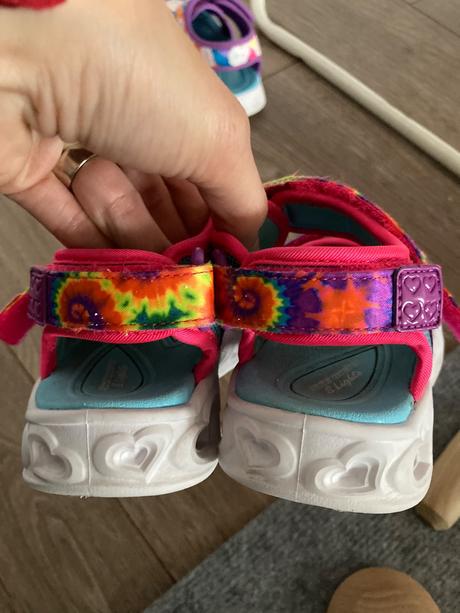 Skechers heart lights sandále, skechers,25