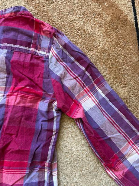 Kockovaná košeľa, h&m,152