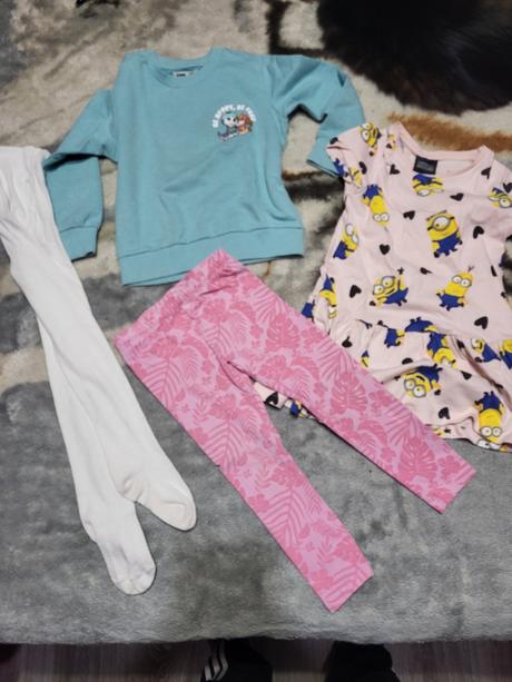 Balíček oblečenia, 104–116