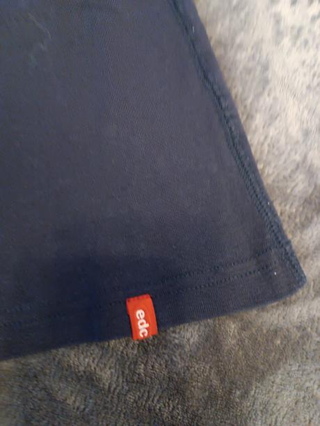 Tmavomodré tričko edc by esprit - m, esprit,m