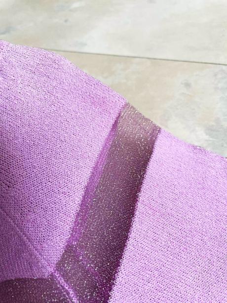 Jemný perleťový pulóvrik, xs