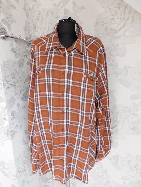 Kvalitna karo košelova bluzka, 54 / 56