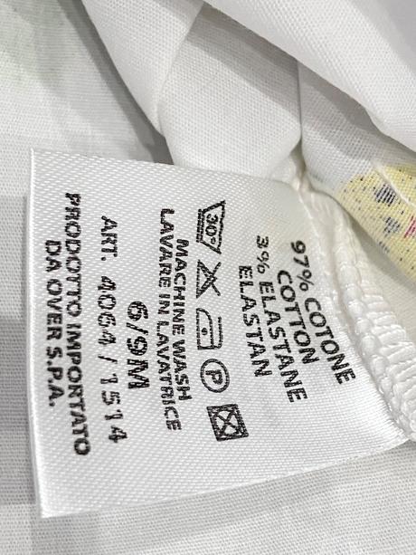 Dievčenská košeľa s volánom overkids (68-74), 68