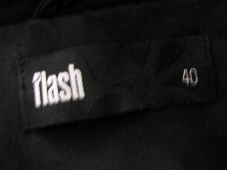 Čierne bavlnené sako, 40