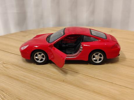 Zb vintage kovový model porsche 911 carrera maisto,