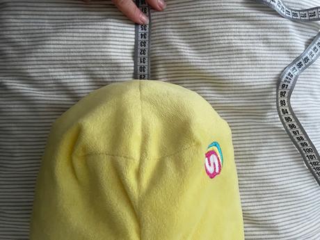 Plyšová žltá sovička, 