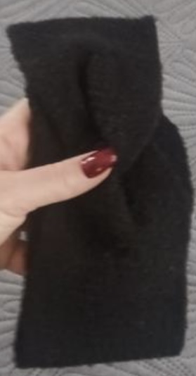 Teplá čelenka na chladné dni, 