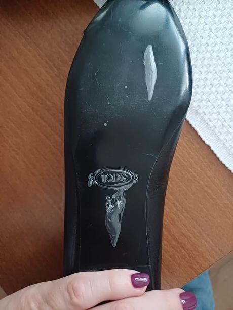 Kvalitné balerínky tod's č.37,5, 37