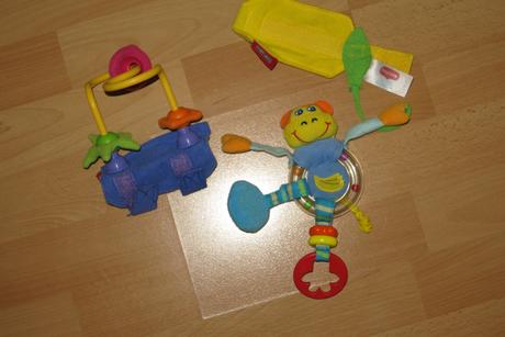 Tiny love - 2 x hračka na kočík alebo postielku, 