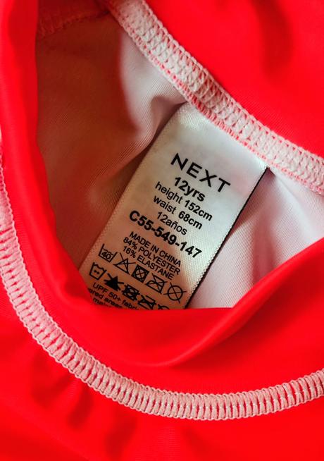 Uv tričko k moru, next,164