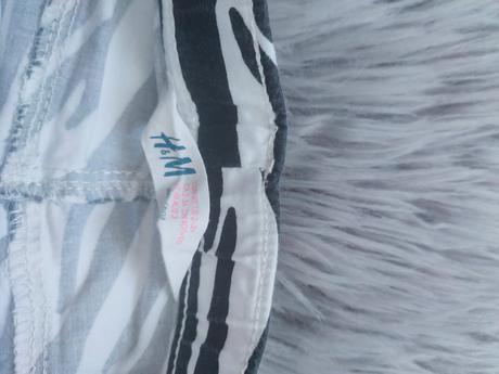 Zebrovane nohavice, h&m,104