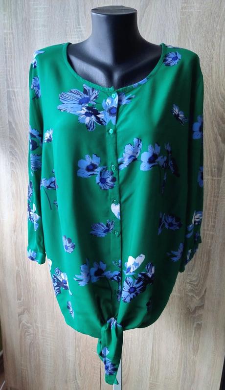 Kvetovaná blúzka, bonprix,50