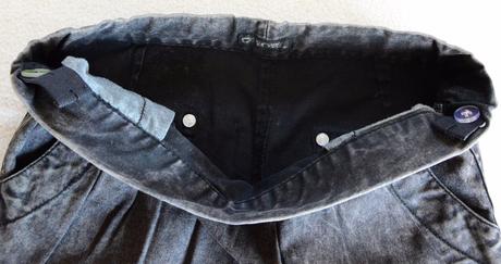 Riflová krátka suknička, cherokee,134