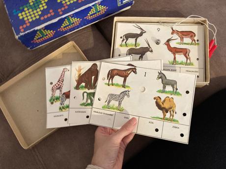 Retro hry - mozaika a mala zoologie,