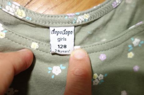 Kvietkované šaty, dopodopo,128