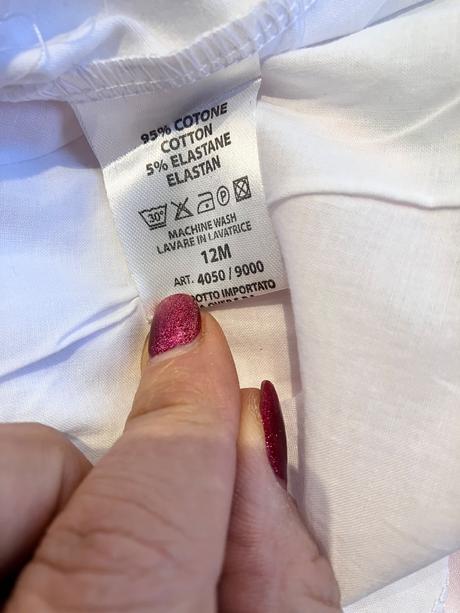 Biele tričko s tylom a potlačou overkids (86), 86