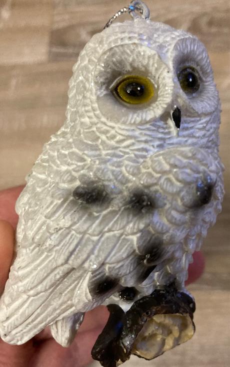 Nádherná sova dekorácia/vianoce, 