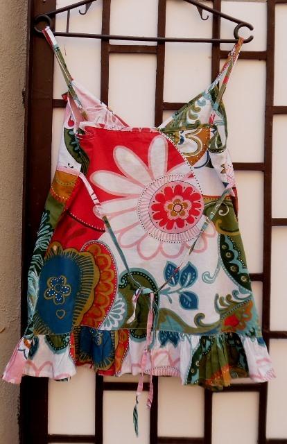 Top dámsky, papaya,38