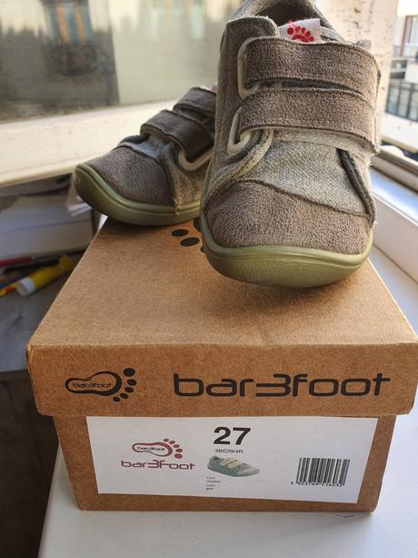 Barefoot tenisky bar3foot  v.27, 27