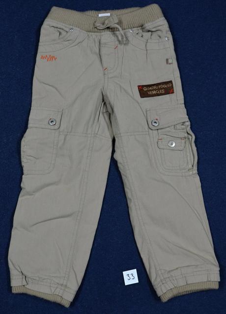 Zateplené nohavice, 110