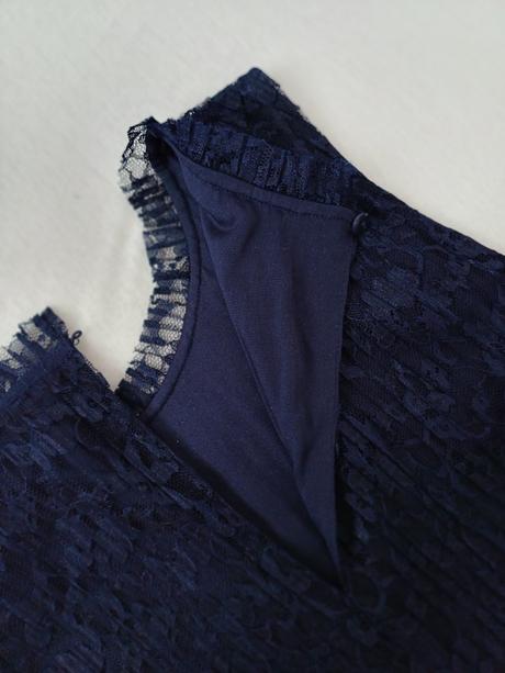 Tmavomodra bluzka, h&m,xs