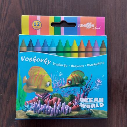 Voskovky junior ocean world 12ks,