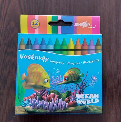 Voskovky junior ocean world 12ks,