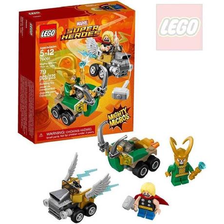 Lego super heroes 2v1 thor vs. loki, 