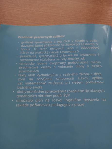 Príprava na testovanie matematika 5,