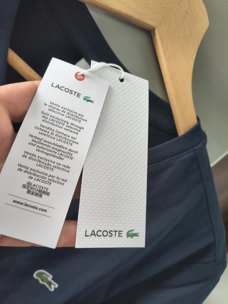 Lacoste pánske bavlnené tričko m, lacoste,m