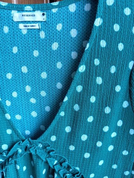 Šaty s bodkami, reserved,m