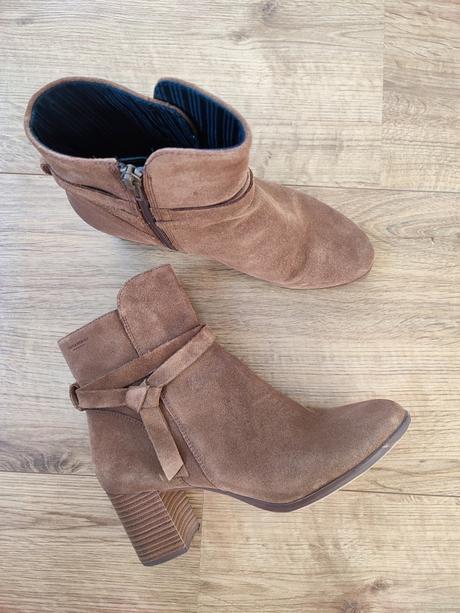 Kožené členkové čižmy vagabond, vagabond,40