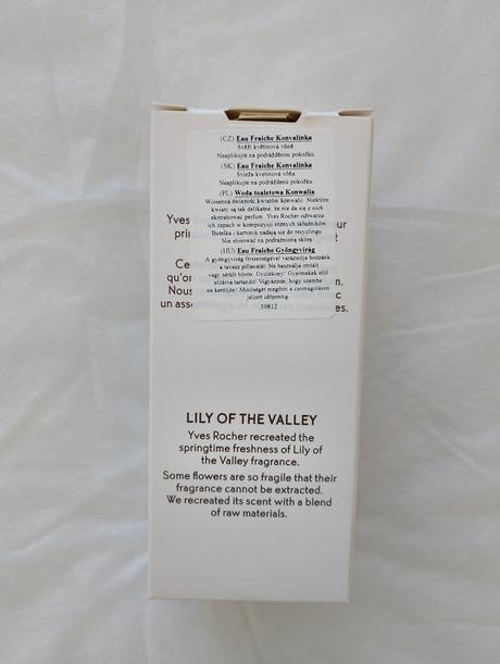 Toaletná voda konvalinka 100 ml, 