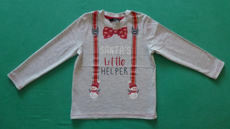 Vianočné tričko little helper, george,110
