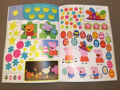 Peppa pig happy easter sticker activity nau22,