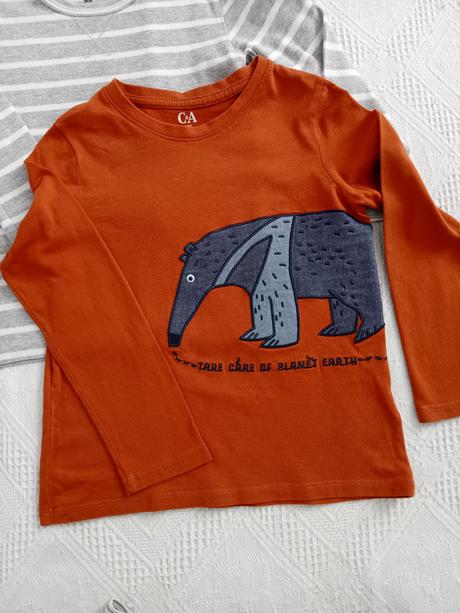 Chlapčenské tričká - 4 ks, c&a,110