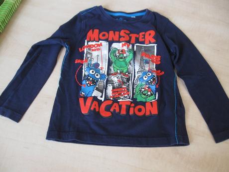 Chlapčenské tričko monster, 110, 110