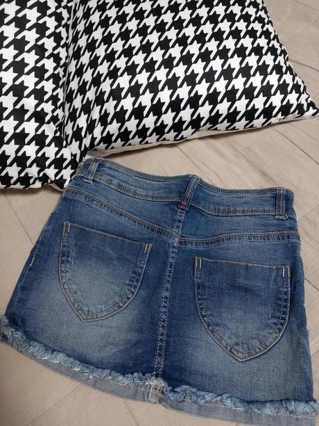 Džínsová minisukna calioppe, xs