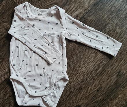 Body s dlhým rukávom h&m, h&m,80