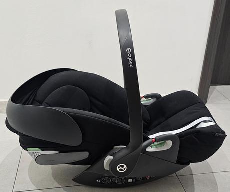 Vajíčko cybex cloud t i-size 45-87 cm black, cybex