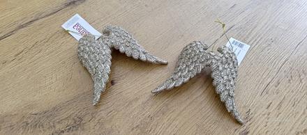 Anjelské krídla - champagne -100 mm, 