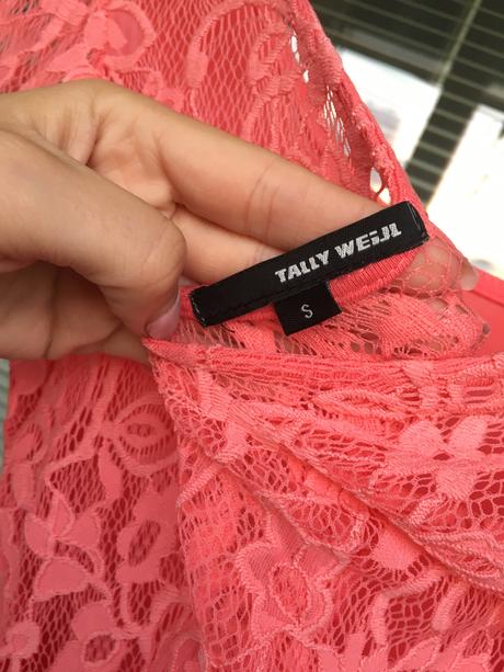 Tričko s čipkou, tally weijl,s