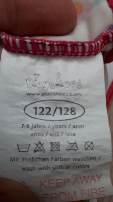 Kvietkované plavky s uv ochr., zn. playshoes, playshoes,122