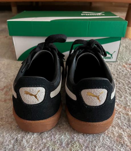 Puma palermo tenisky koža čierno biele veľkosť 41, puma,41