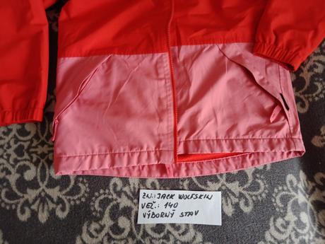 Prechodna zatepl.vetrovka zn.jack wolfskin veľ.140, 140