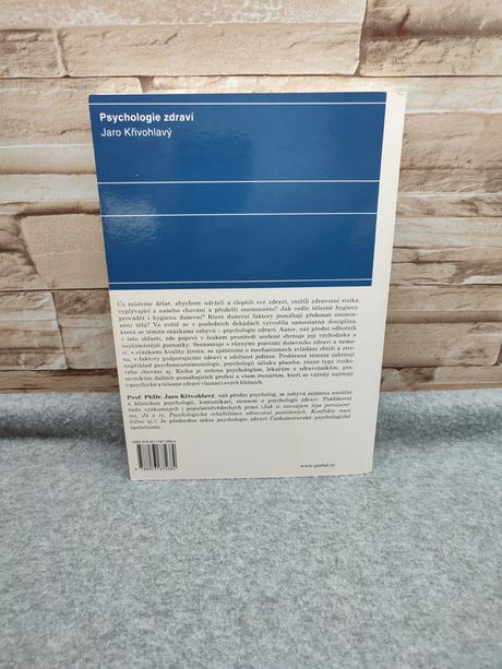 Psychologie zdraví cz 2009 - jaro křivohlavý, 