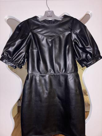 Koženkove šaty h&m 36, h&m,36